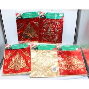 VTG Christmas Touch of Gold Iron On Foil Transfers Dizzle 1993 NEW Lot of 5